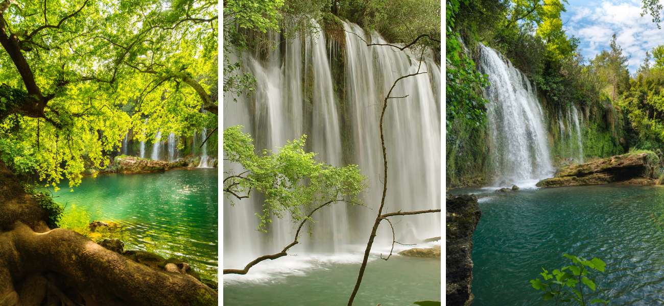 Perge , Aspendos , Side and Kursunlu waterfall