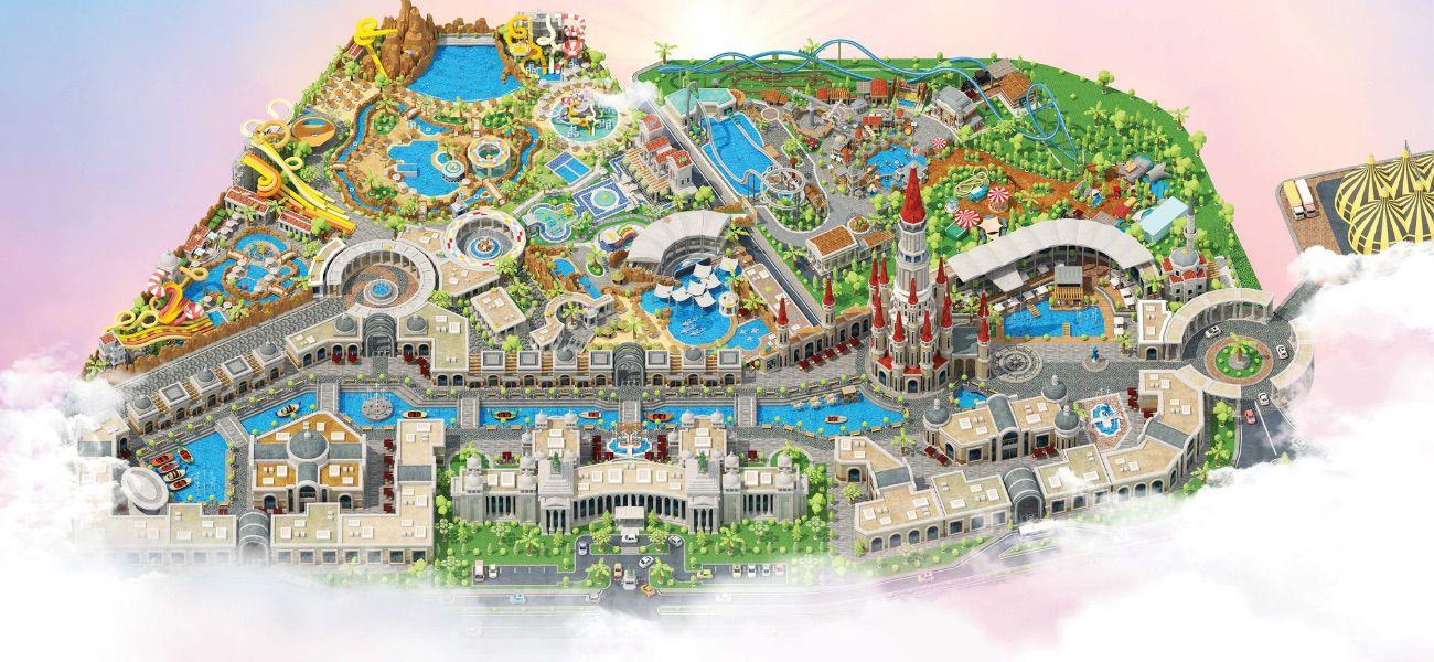 Full day Land of legends with night show 